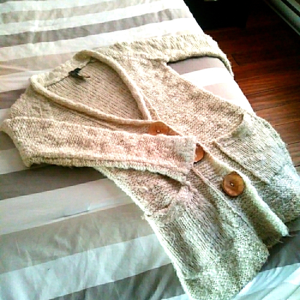 Long thick knit/sweater